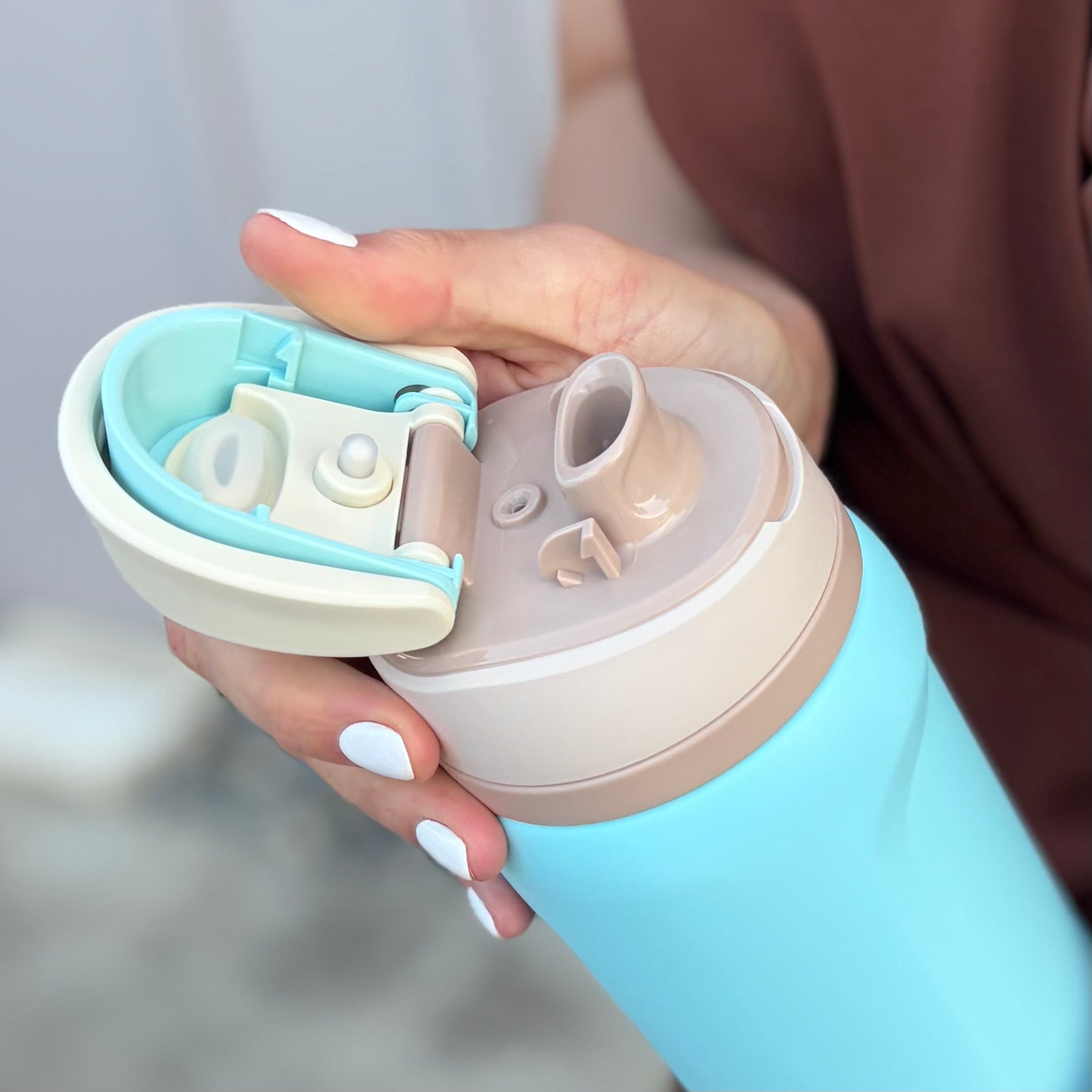 Insulated Drink Bottle - Powder Blue