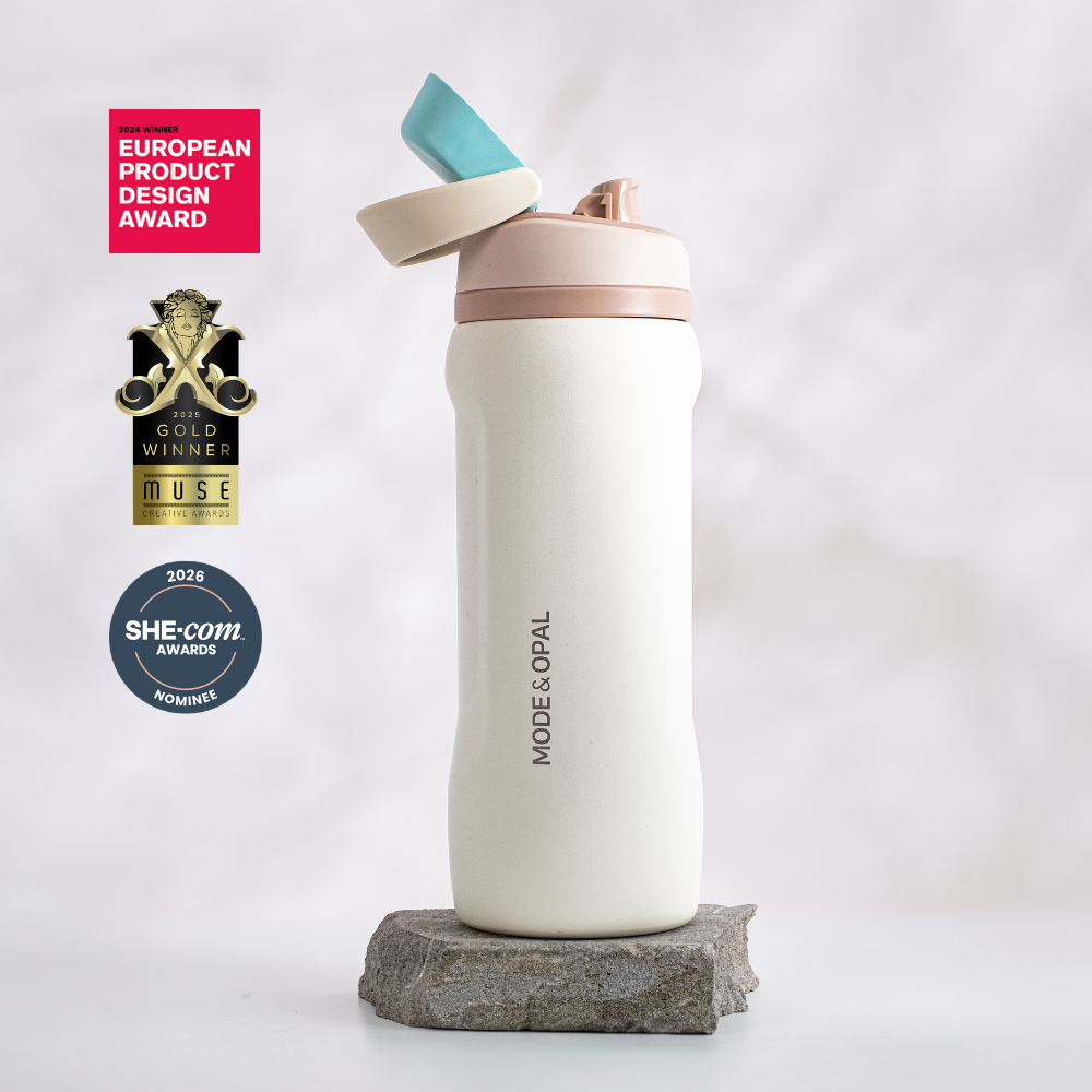 Insulated Drink Bottle - Soft Cream